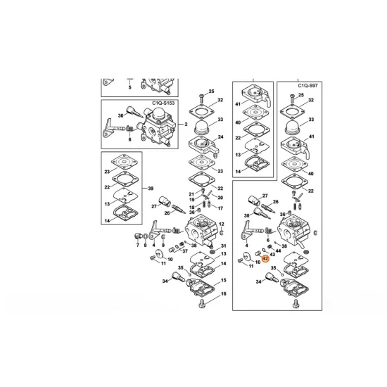 STIHL  Tłok pompy 4140 121 5800